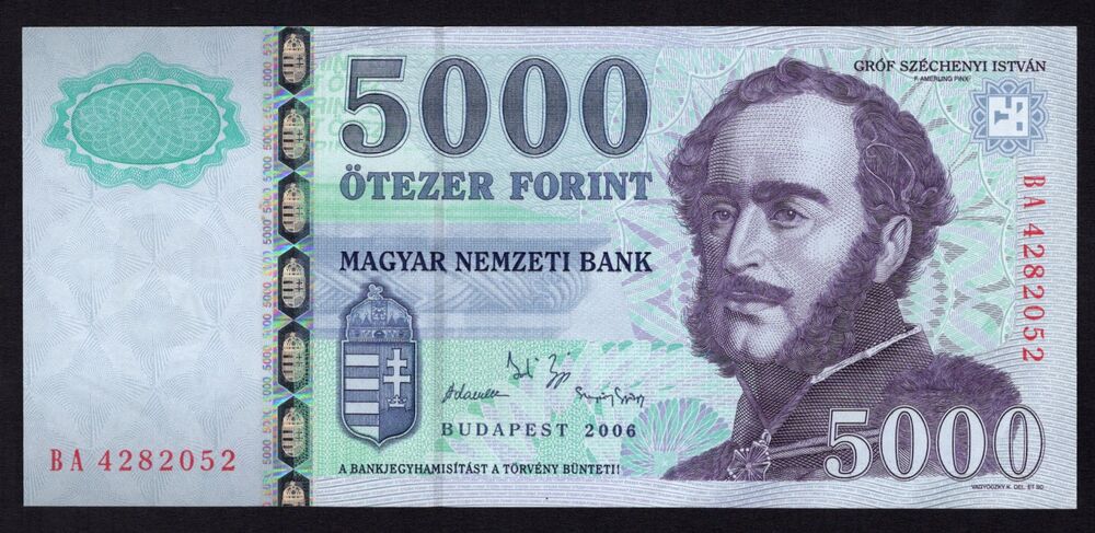 Hungary - 5000 Forint 2006 - Pick # 191b - UNC
