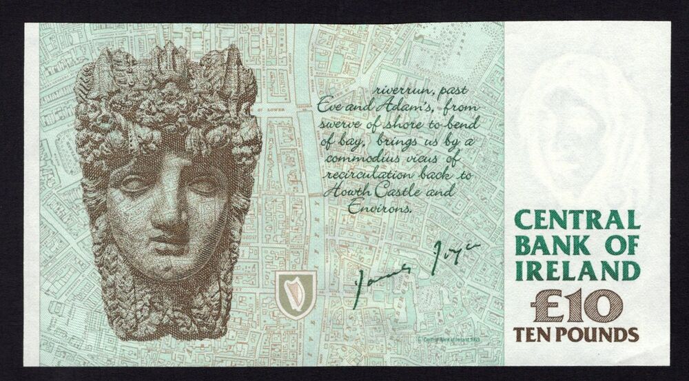 Ireland - 10 Pounds 1993 - Pick # 76a - XF