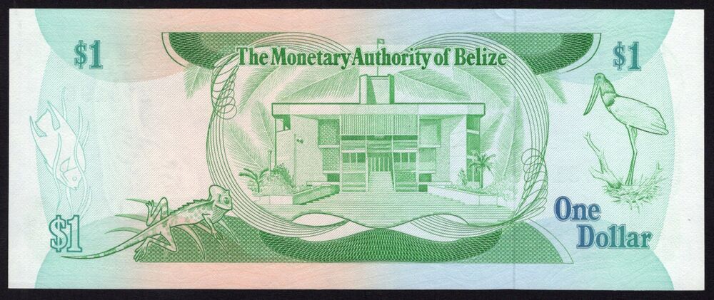Belize - 1 Dollar 1980 - Pick # 38 - UNC