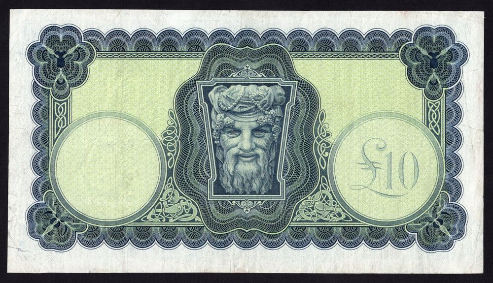 Ireland - 10 Pounds 1969 - Pick # 66b - Fine