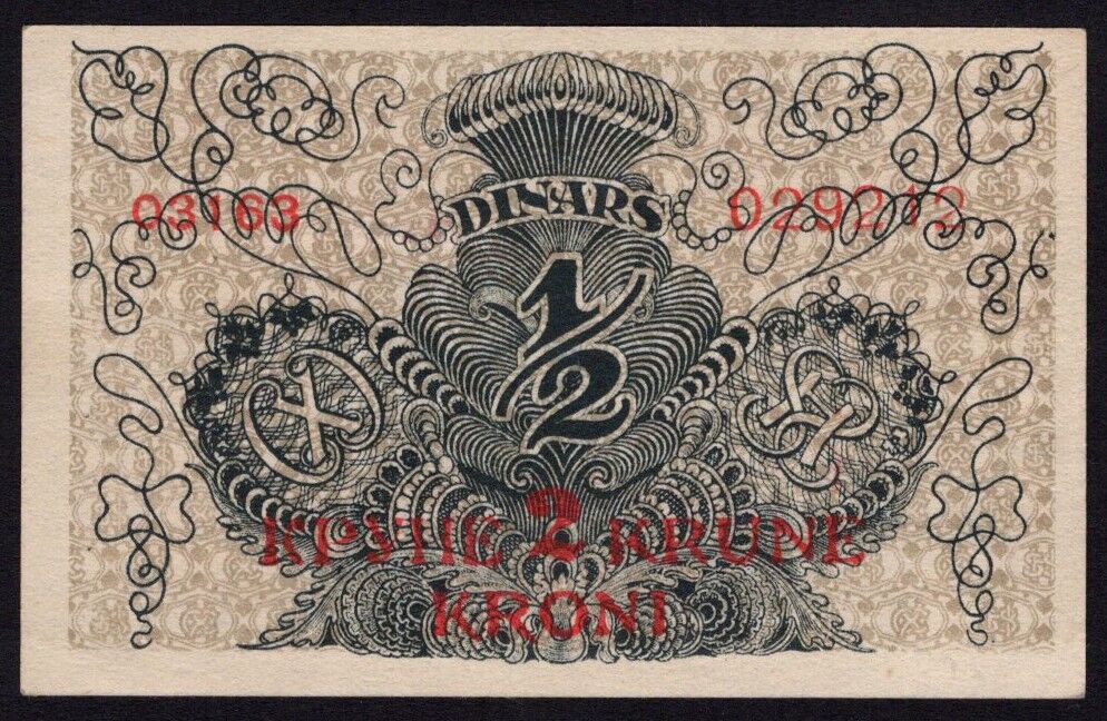 Yugoslavia - 2 Krune 1919 - Pick # 14a - AU
