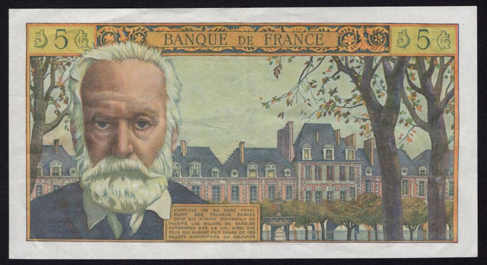 France - 5 Nouveaux Francs 1962 - Pick # 141 - VF