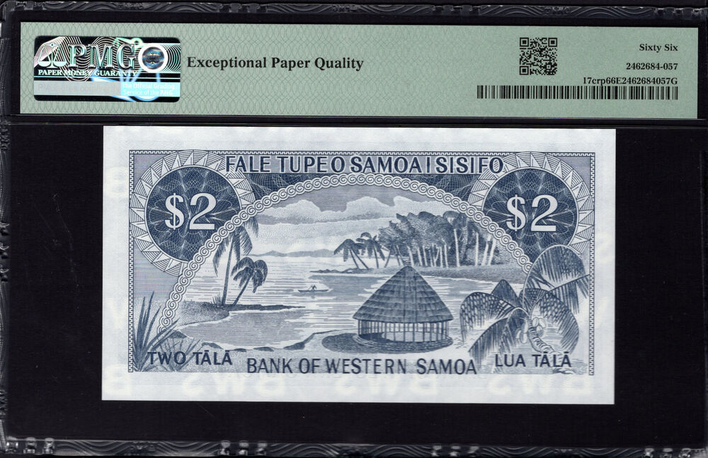 Western Samoa - 2 Tala 2020 - Pick # 17crp - PMG 66 EPQ