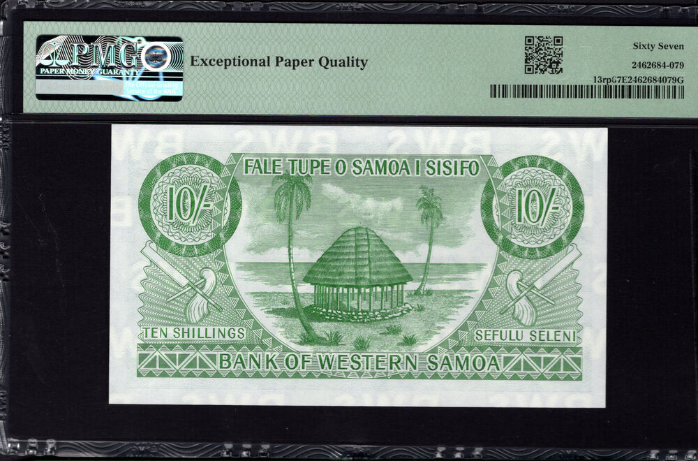 Western Samoa - 10 Shillings 2020 - Pick # 13rp - PMG 67 EPQ
