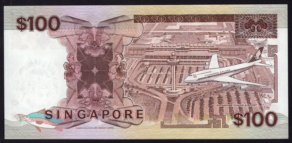 Singapore - 100 Dollars 1976 - Pick # 23b - UNC