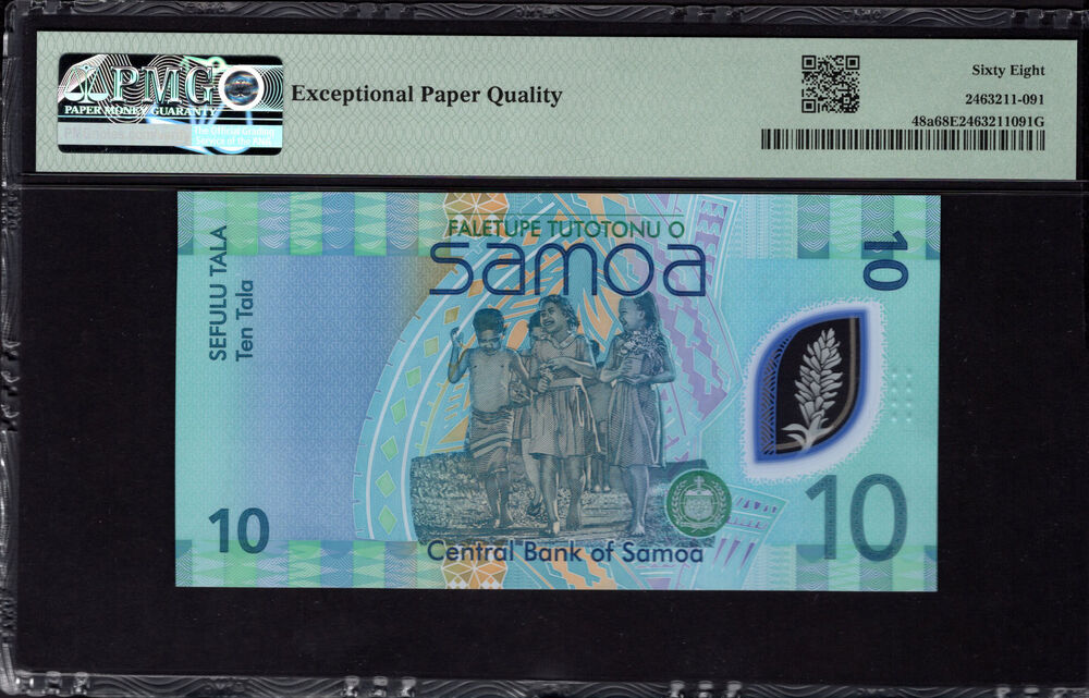 Samoa - 10 Tala 2007 - Pick # 48a - PMG 68 EPQ