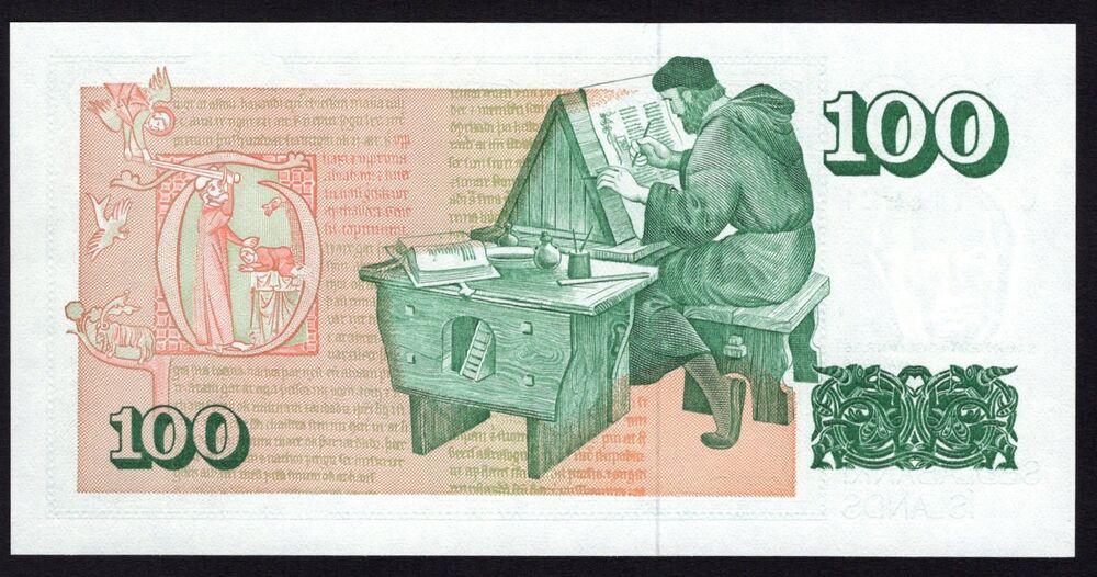 Iceland - 100 Kronur 1986 - Pick # 54 - UNC