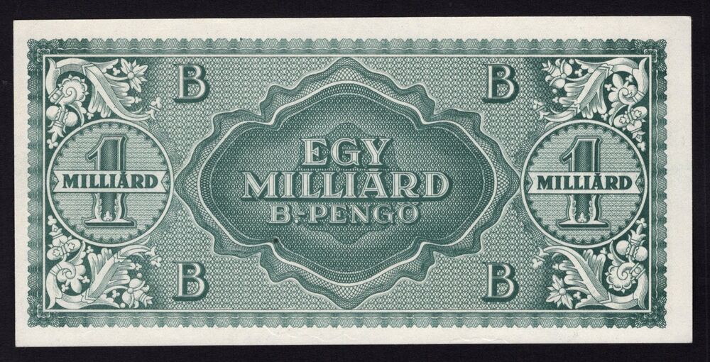 Hungary - 1 Milliard B-Pengö 1946 - Pick # 137 - UNC
