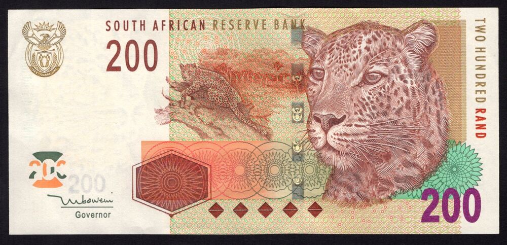 South Africa - 200 Rand 2005 - Pick # 132a - UNC-