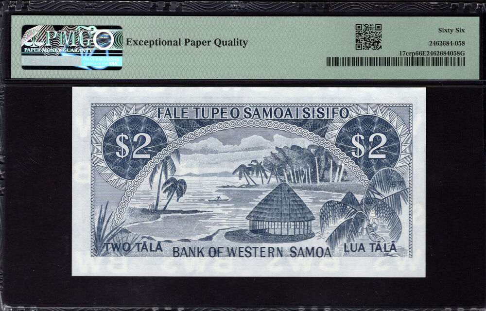 Western Samoa - 2 Tala 2020 - Pick # 17crp - PMG 66 EPQ